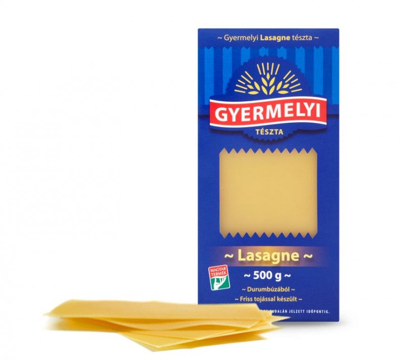 Gyermelyi Lazanja, zdrob, 4 jajca 500 g. / 1 kos
