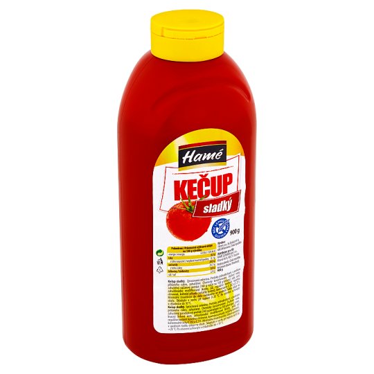 Kečap sladki Hamé 900g plastičen. 2,90 € z DDV