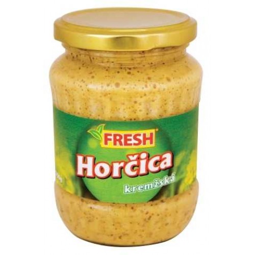Kremz gorčica 350 g, sveža. / 1 kos.