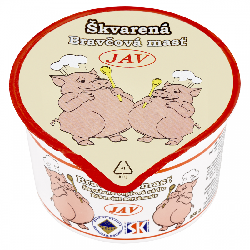 JAV svinjska mast 250 g, skleda. / 1 kos