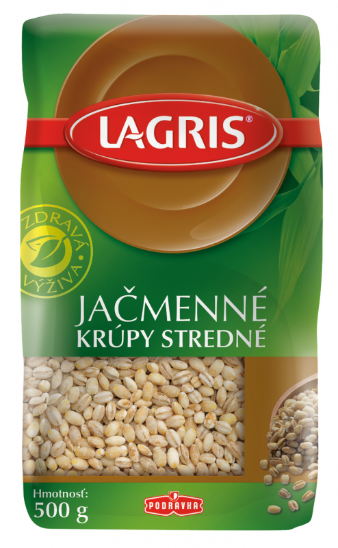 Ječmenov zdrob št. 7 (srednje zdrobljen) 500 g, Lagris. / 1 kos.