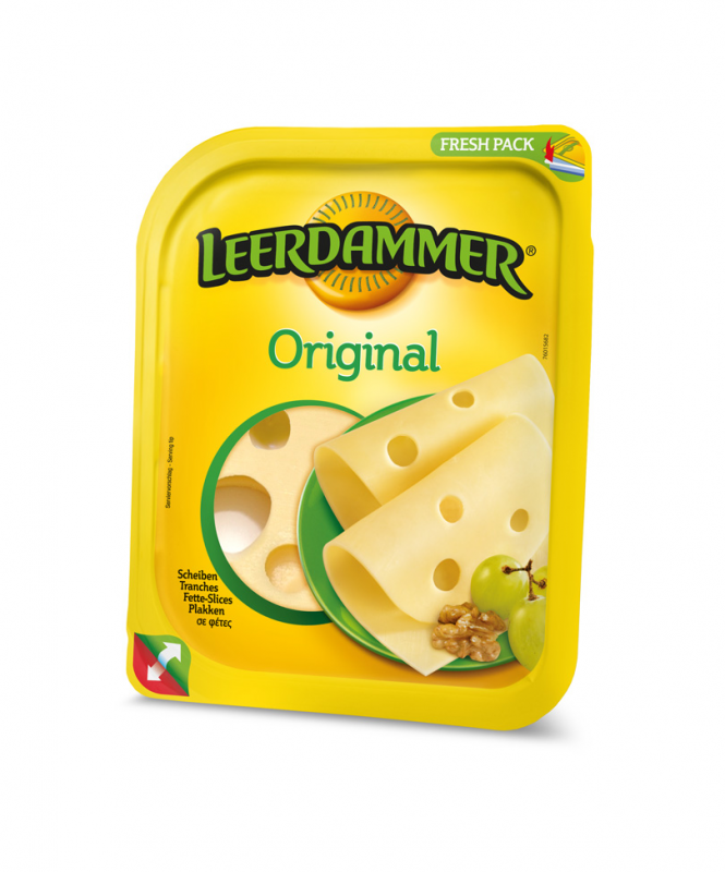 Leerdammer Original rezine 45% 100 g. / 1 kos