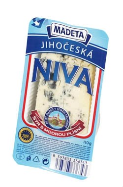 Madeta Jihočeská Niva porcija 50% 110 g. / 1 kos