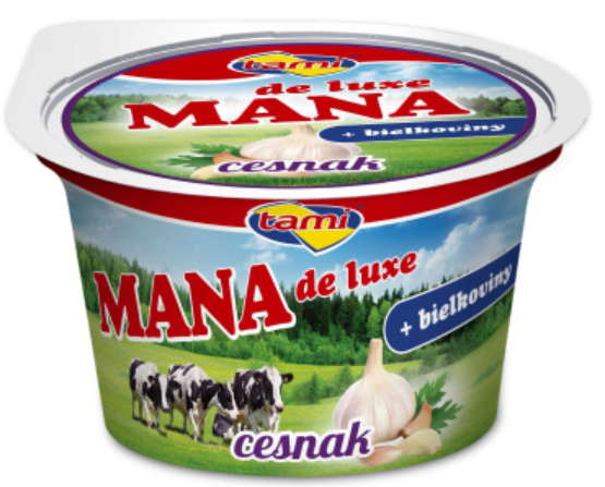 Mana De luxe česnov namaz 150 g. / 1 kos.
