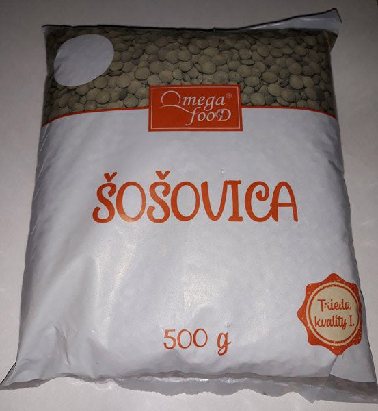Leča 500 g, Omega. / 1 kos