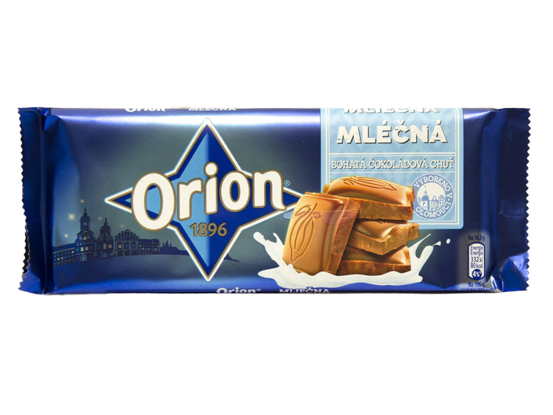 Mlečna čokolada 90g, Orion. / 1kos