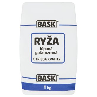 Okroglo oluščen riž BASK, 1 kg. / 1 kos.