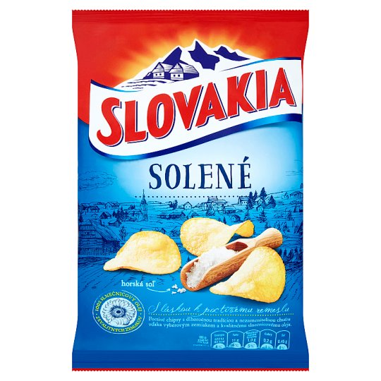 Čips slovaški soljen 100g. / 1kos