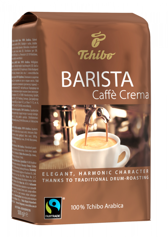 Tchibo Barista Caffé Crema kavna zrna 500 g / 1 kos