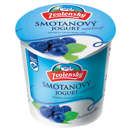 Zvolenský Kremni jogurt borovnica 320g. / 1 kos
