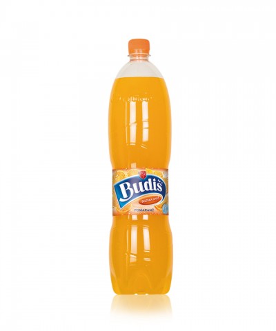 Budiš mineralna voda z okusom pomaranče 1,5l. / 1kos.