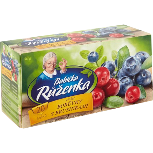 Čaj Babica-Ruženka borovnica/brusnica 40g. / 1 paket