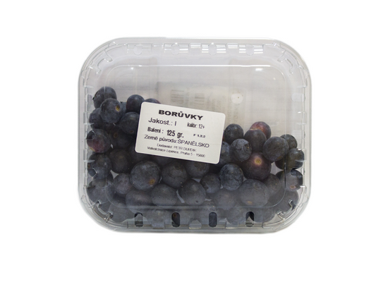 Sveže borovnice 125 g lonček / 1 kos