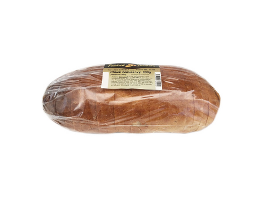 Pšenično-rženi krompirjev kruh, pakiran, narezan, 800 g / 1 kos.