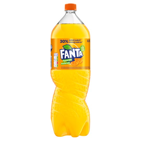 Fanta pomaranča 2,25 l. 1,69 € z DDV