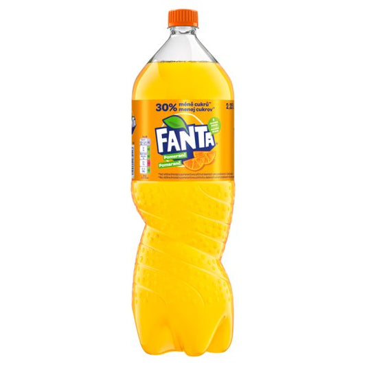 Fanta pomaranča 2,25 l. 1,69 € z DDV