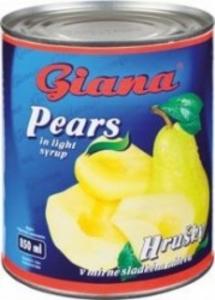 Hruškov kompot Giana 850ml / 1kos