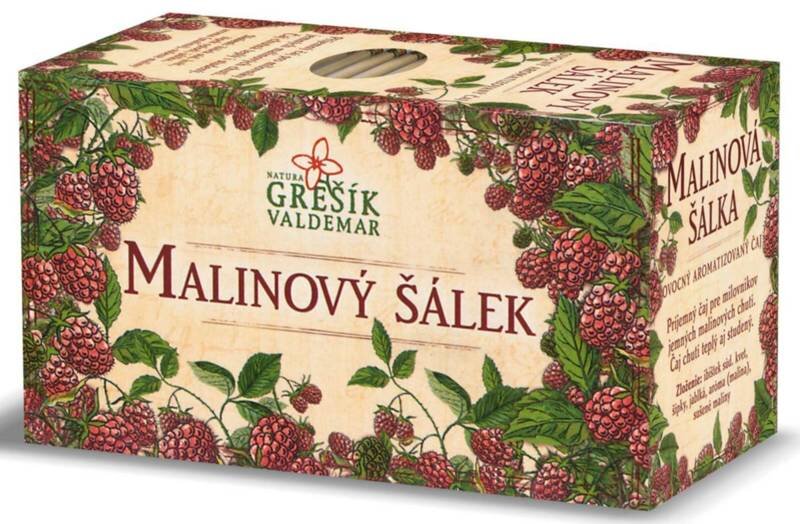 GREŠÍK Malinova skodelica 40 g / 1 pakiranje