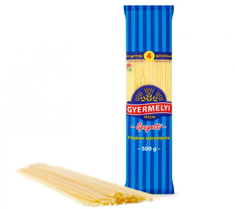 Gyermelyi špageti, 4 jajca 500 g. / 1 kos