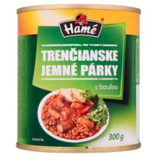 Trenčinske klobase s fižolom 300g, Hamé. / 1 kos