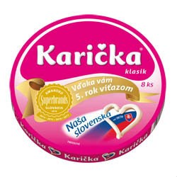 Karička Klasik topljeni sir 45% 125 g. / 1 kos