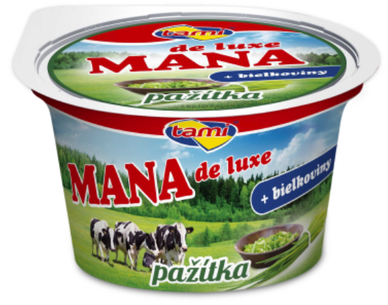 Mana De luxe namaz z drobnjakom 150 g / 1 kos.
