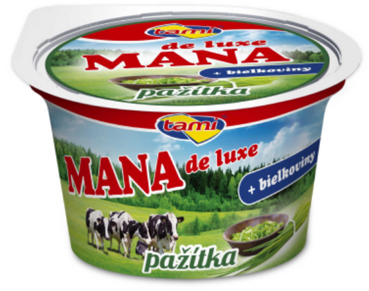 Mana De luxe namaz z drobnjakom 150 g / 1 kos.