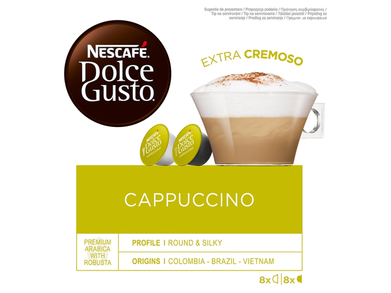 Nescafé Dolce Gusto Cappuccino kapsule 186,4 g. / 1 kos