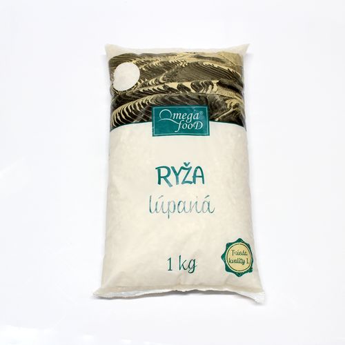 Okroglo oluščen riž Omega, 1 kg. / 1 kg
