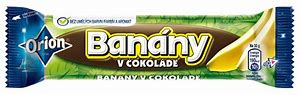 Banana v čokoladi 45 g, Orion. / 1 kos.