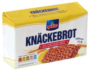 Racio rženi hrustljavi kruhki z vlakninami 250 g / 1 kos