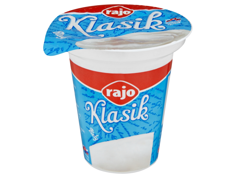Rajo klasični beli jogurt 125 g / 1 kos