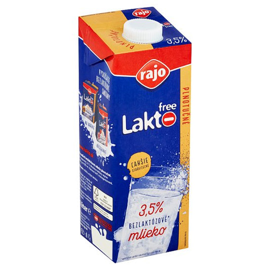 Mleko brez laktoze 3,5% 1l, Rajo. / 1kos