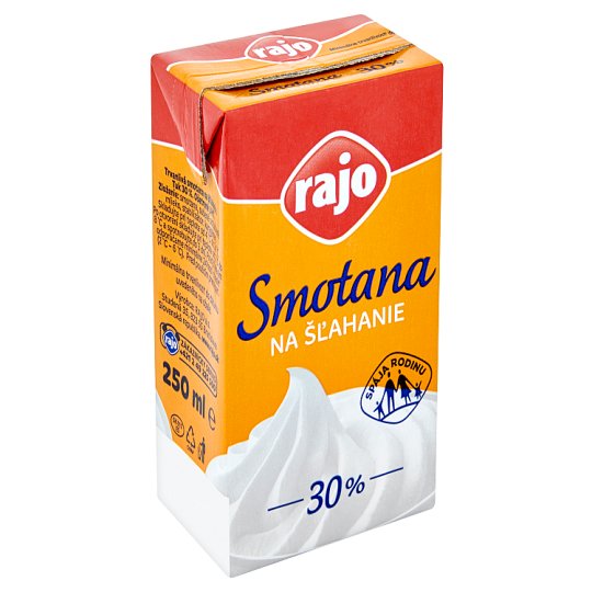 Rajo smetana za stepanje 30%, 250 ml / 1 kos.