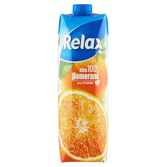 Pomarančni sok Relax 100% 1l. / 1kos