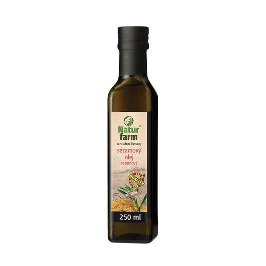 Sezamovo olje Natur Farm 250 ml / 1 kos.