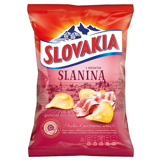 Čips s slovaško slanino 100g. / 1kos