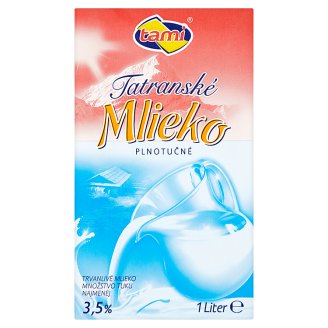 Polnomastno mleko z dolgo življenjsko dobo 3,5 % 1 l / 1 kos.